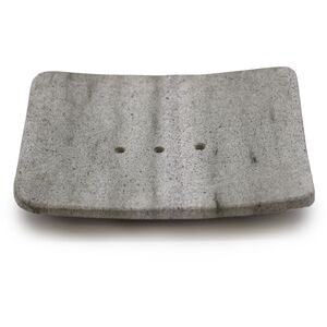 Square Shaped Ziolit Stone Soap Dish