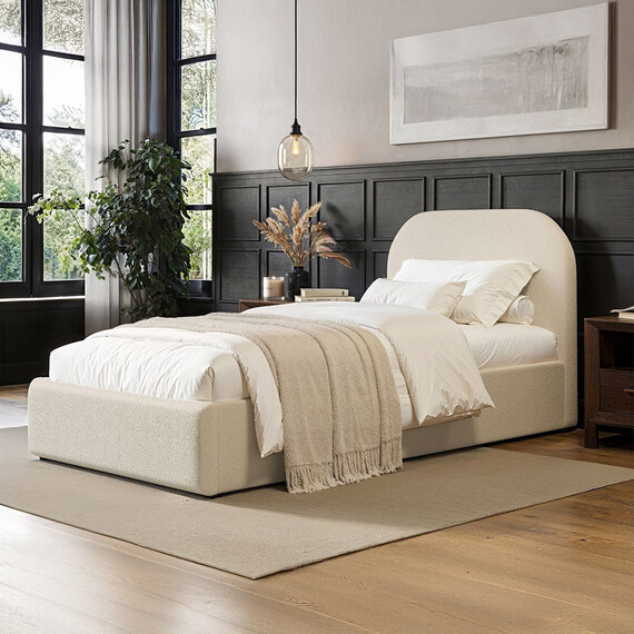 Alba Single Ottoman Bed