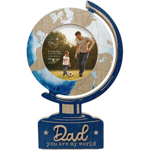 Dad Globe Gifting Photo Frame