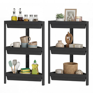 Set of 2 Bathroom Standing Shelf