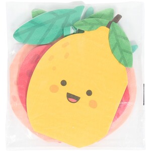 Pack of 20 Cute Fruit Napkins