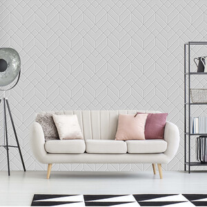 Superfresco Easy Losanges Filaires Wallpaper