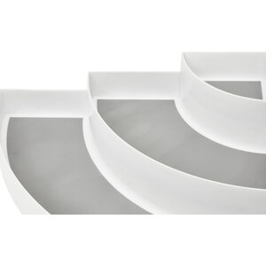 Interiors By Premier Sturdy Build Three Steps Corner Spice Organiser
