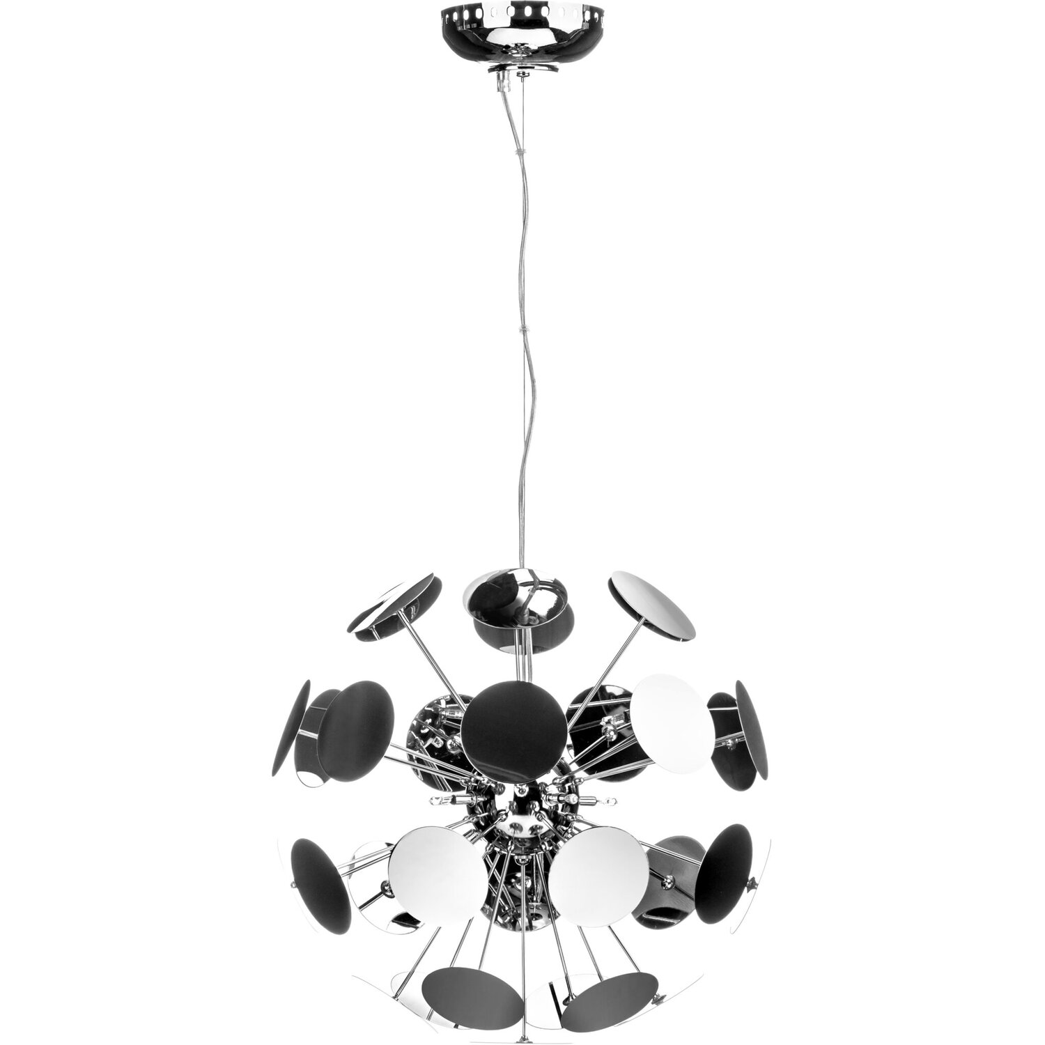 Maren Disc Small Pendant Light - Silver
