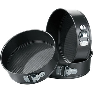 Mari Set Of 3 Spring Form Round Cake Tins