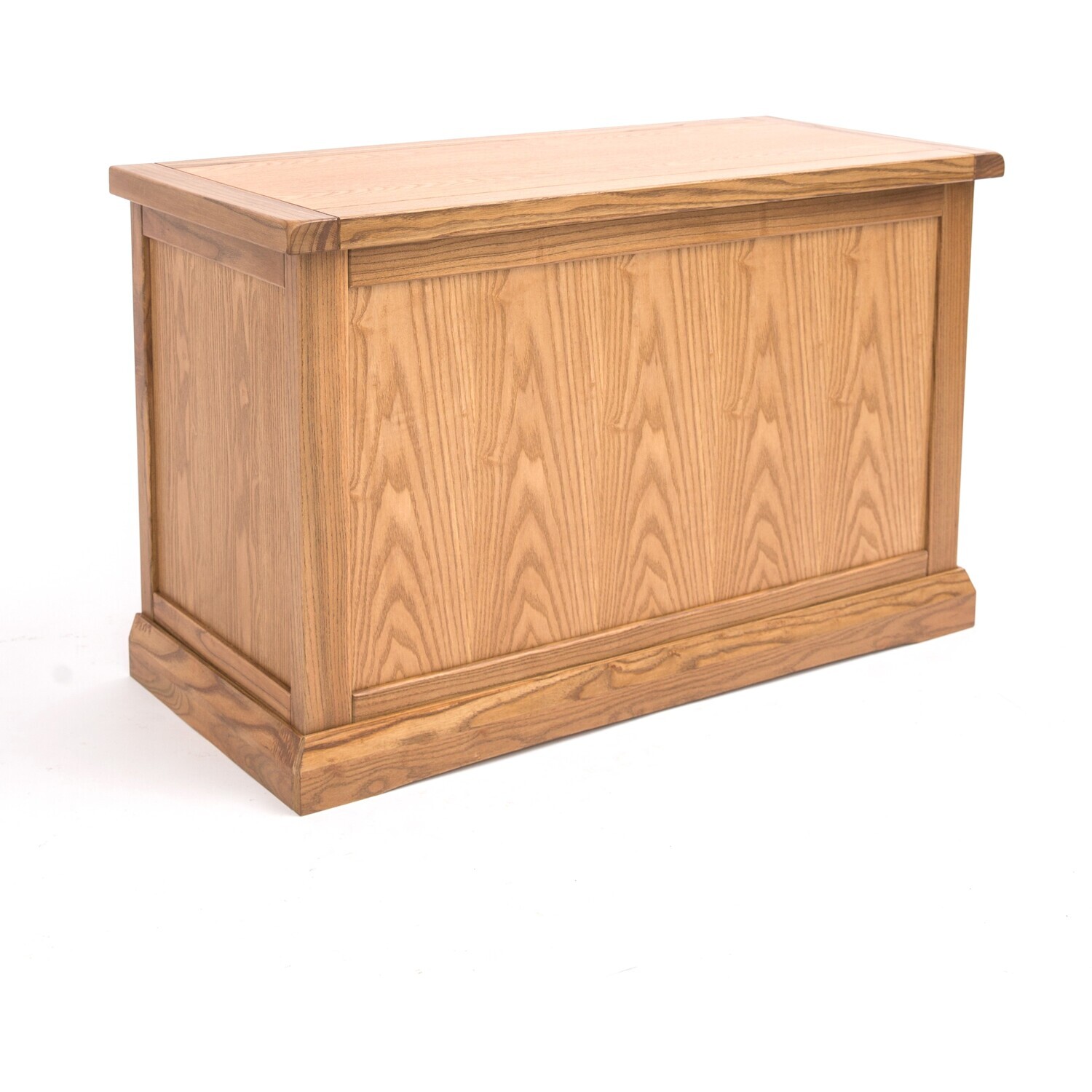 Cabinet Bits Salerno Blanket Box Ottoman - Light Wood