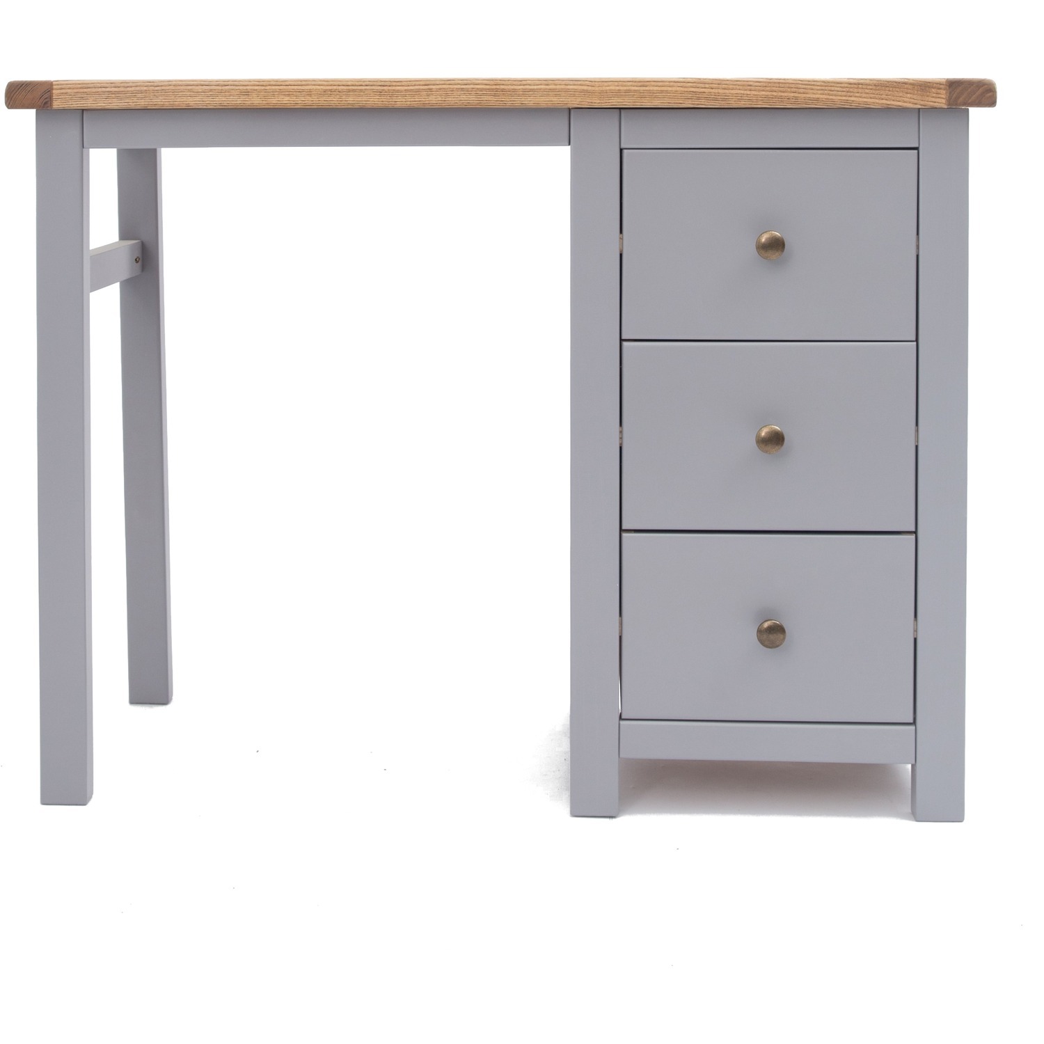 Cabinet Bits Mirano 3 Drawer Dressing Table - Grey