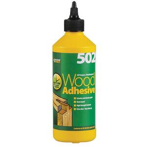 Everbuild 502 All Purpose Weatherproof Wood Adhesive 500Ml