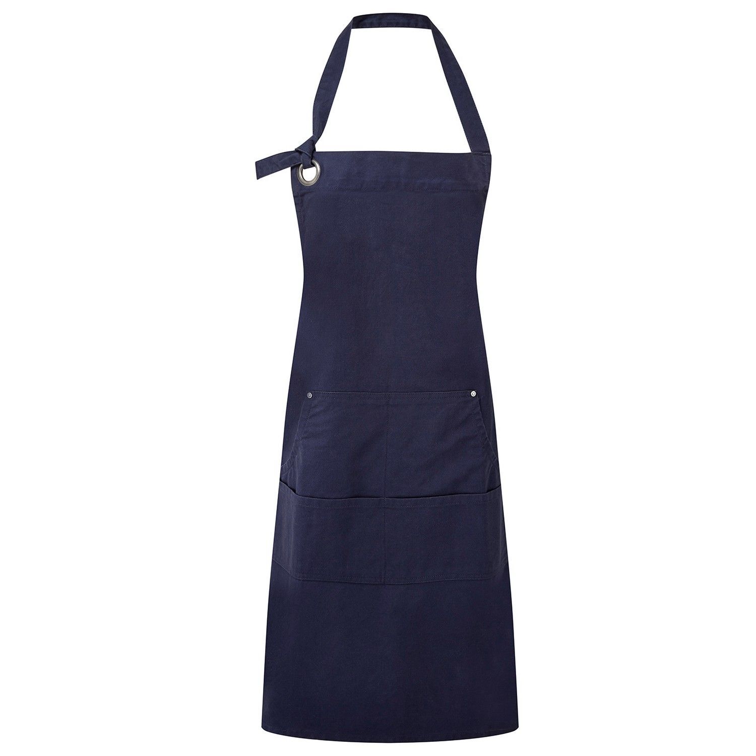 Premier Unisex Adult Cotton Canvas Pocket Apron - Navy