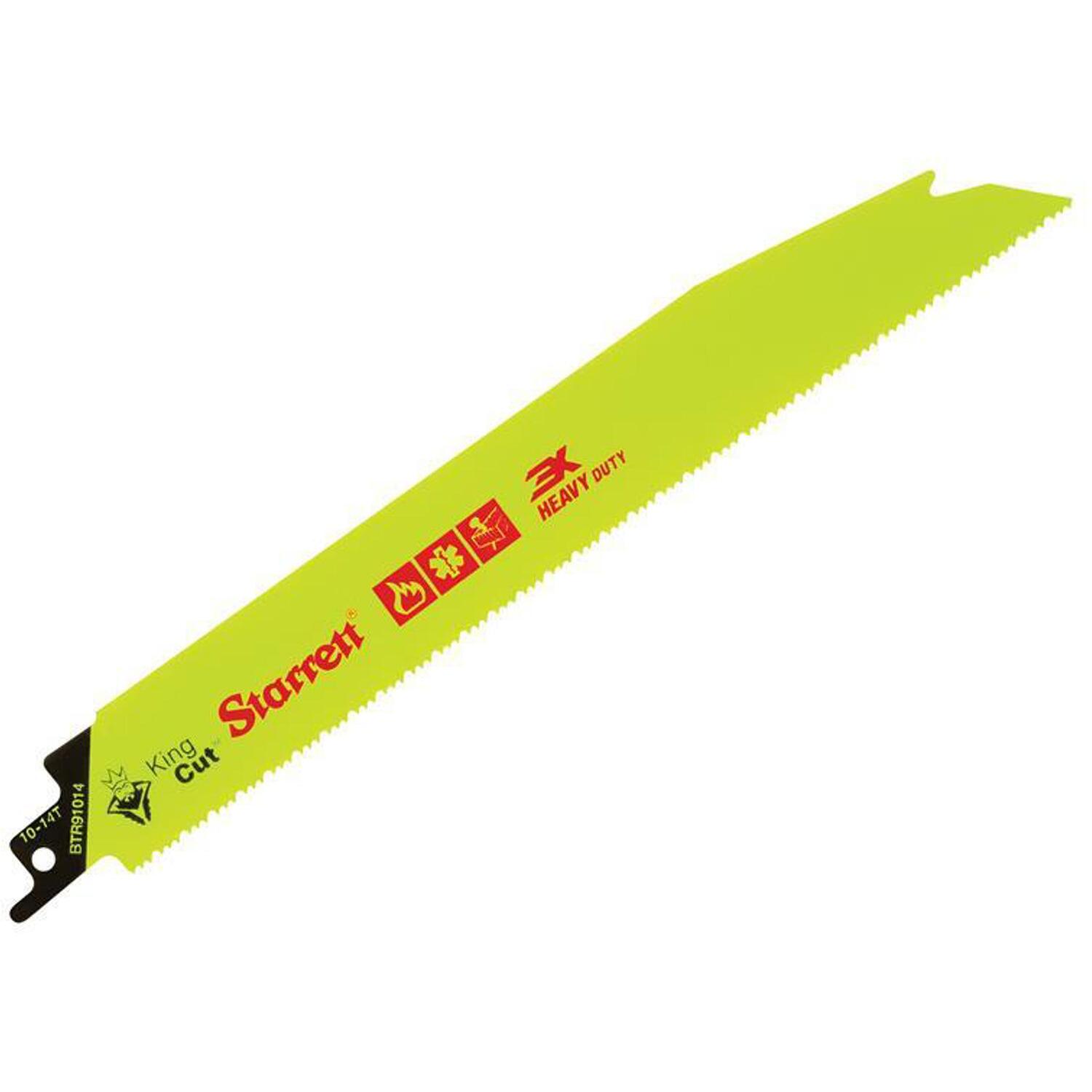 Starrett Btr91014-5 Btr91014-5 Bi-Metal King Cut™ Demolition Blade 228Mm 10-14 Tpi (Pack 5) - Image 6