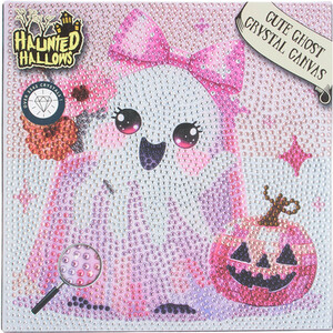 Cute Ghost Crystal Canvas Kit