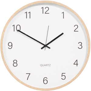 Wood Effect Frame Clock