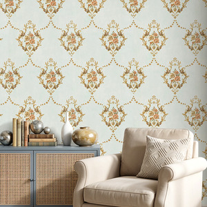 Lifeideas 3D Embossed Non-Woven Floral Wallpaper
