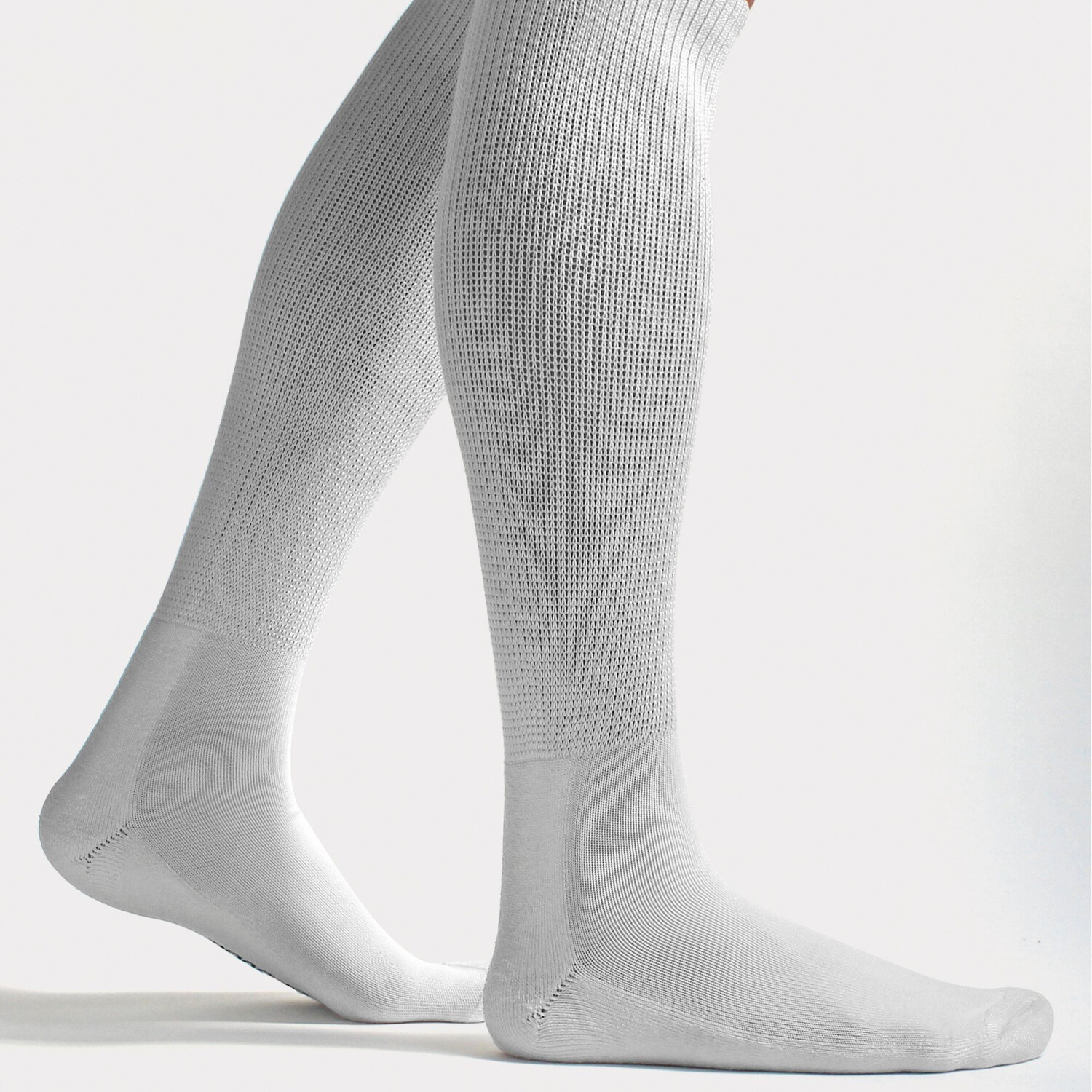 Dr.socks 4 Pack Extra Wide Knee High Bamboo Diabetic Socks - Black / 6-8 A