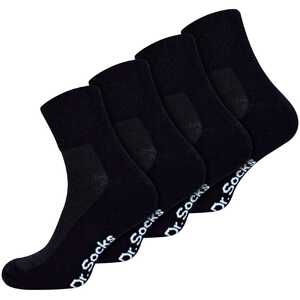 4 Pack Extra Wide Bamboo Diabetic Ankle Socks