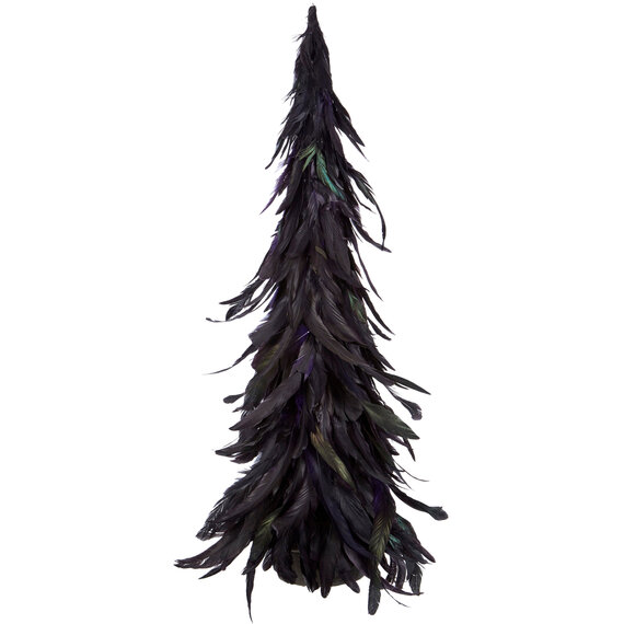 Dark Purple Large Feather Tree