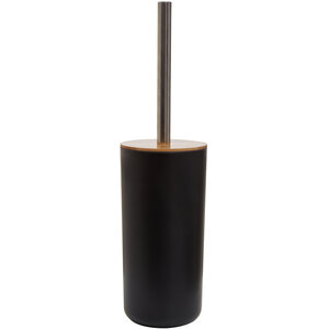 Canyon Black Toilet Brush Holder