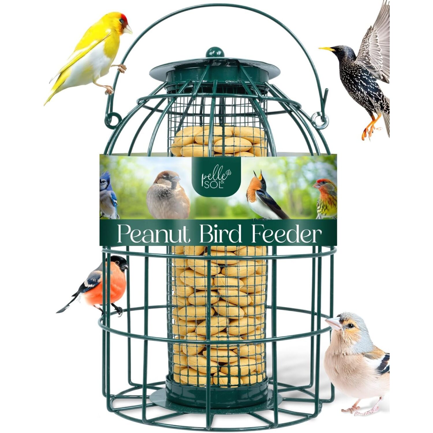Image of Pelle & Sol Peanut Bird Feeder&hellip;