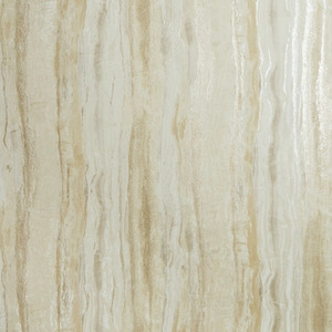 Oslo Wallpaper in Cream and Gold with Gold and Silver Metallic
