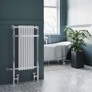 Balmoral - Traditional Towel Radiator - - Floor Standing