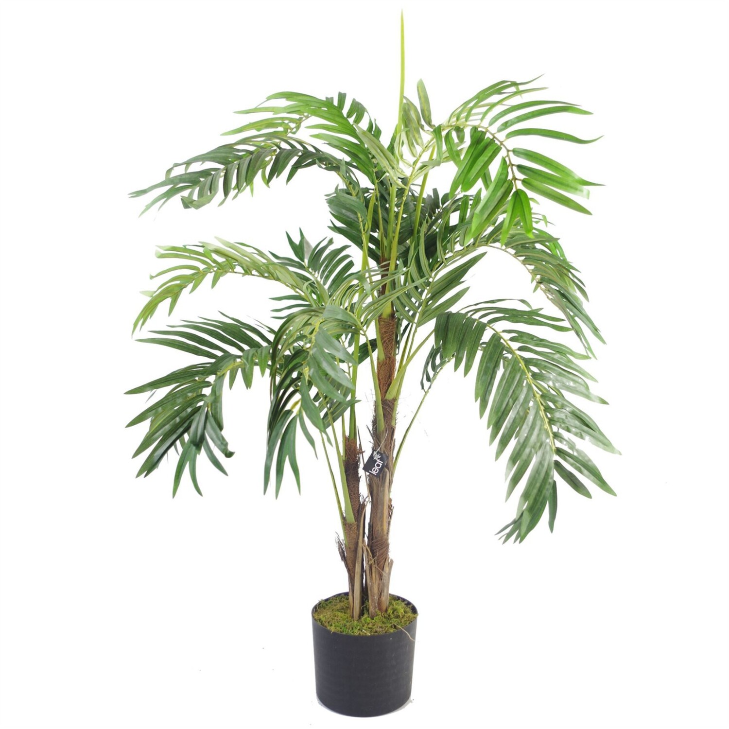 Artificial Palm Tree In Pot Realistic Indoor Plant 120cm - Green