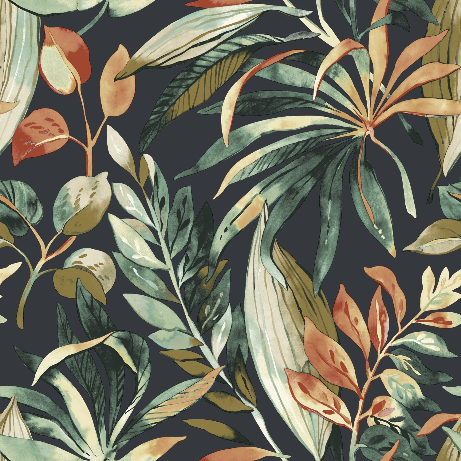 Grandeco Textured Wallpaper - Black - Karuna Collection - Paste the Wall - A71202 - Image 2