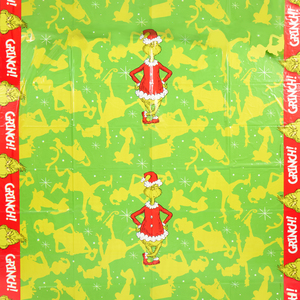 Grinch Reusable Table Cover