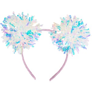 Light Up Iridescent Tinsel Headband