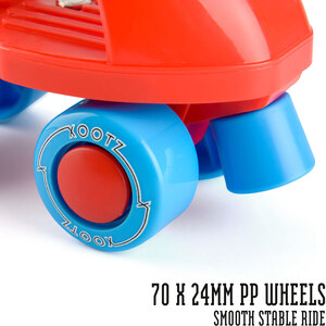 Xootz Kids Beginner Roller Skates Red