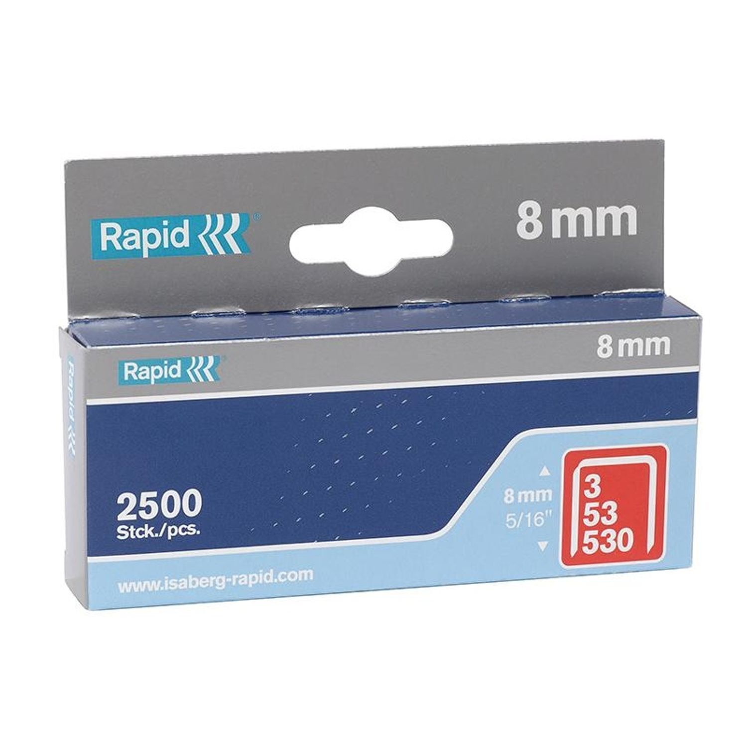 Rapid 53 Series Galvanised Staples D - Galvanised