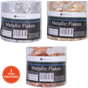 Textured Metallic Flakes