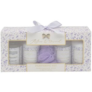 Pomegranate Noir Pamper Set - White