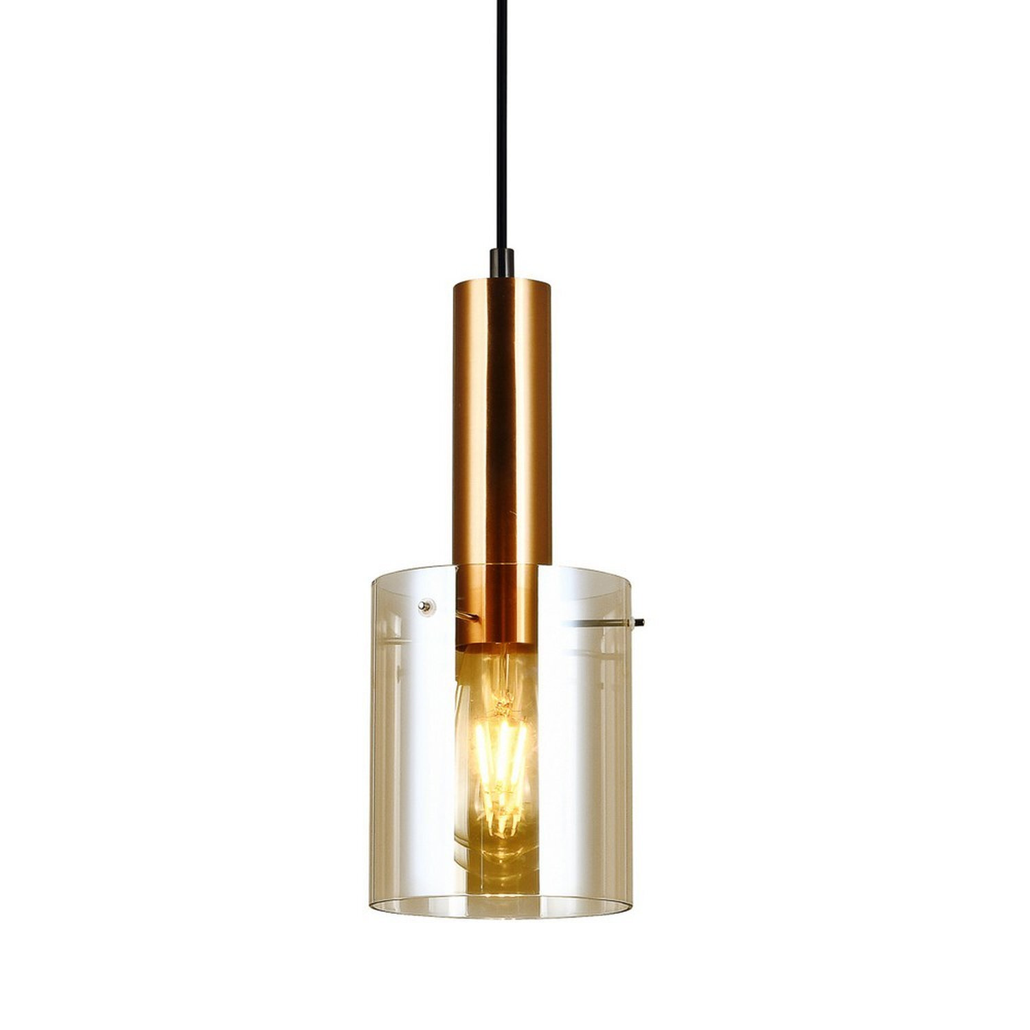 Italux Lighting Modern Pendant Light Brass E - Brass