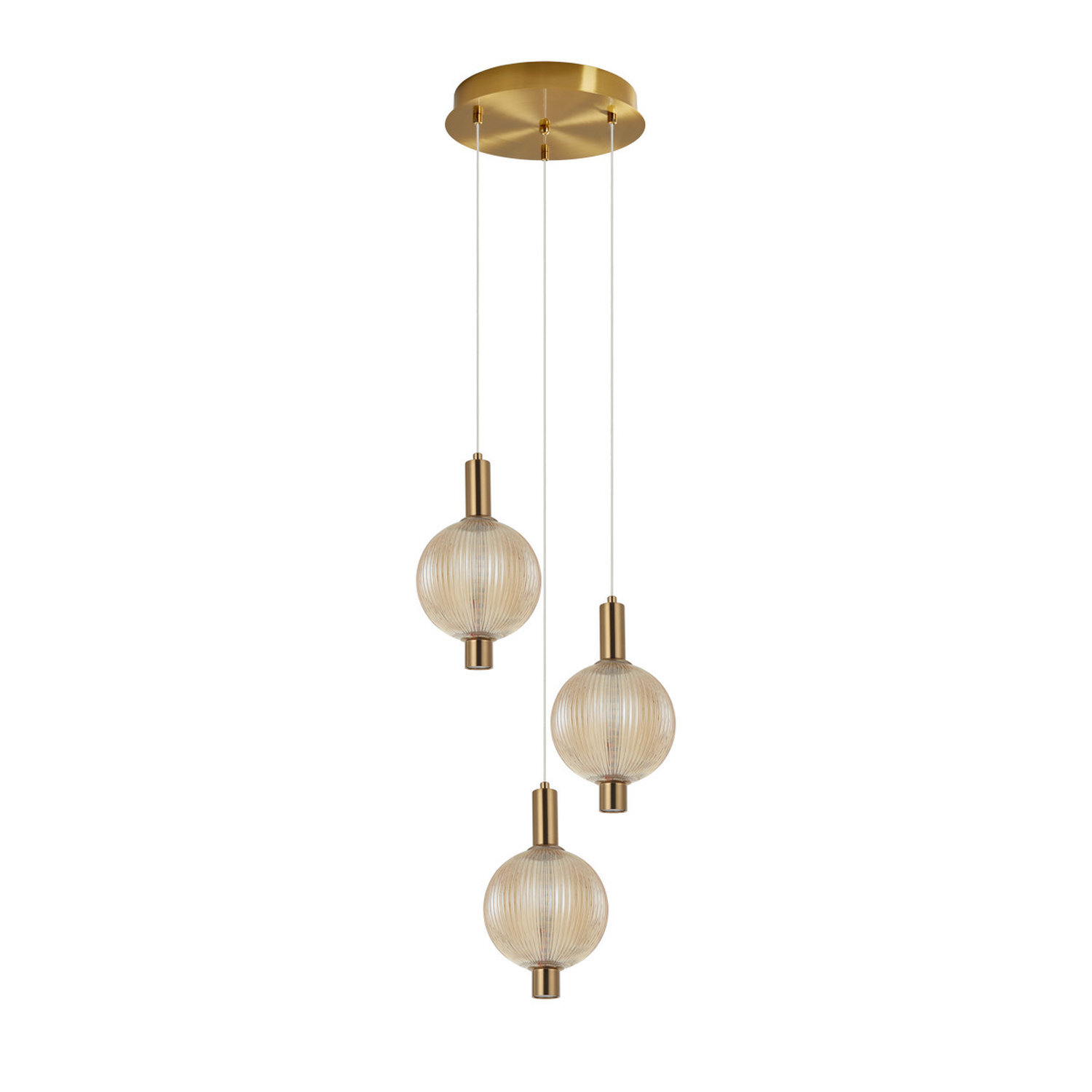 Italux Lighting Lenti Pendant Light Brass A - Brass