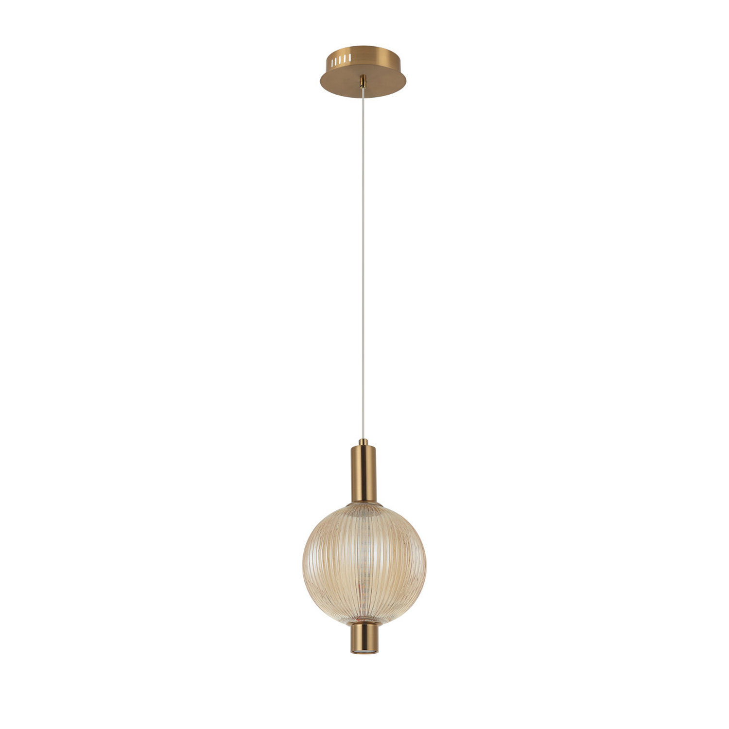 Italux Lighting Lenti Pendant Light Brass B - Brass