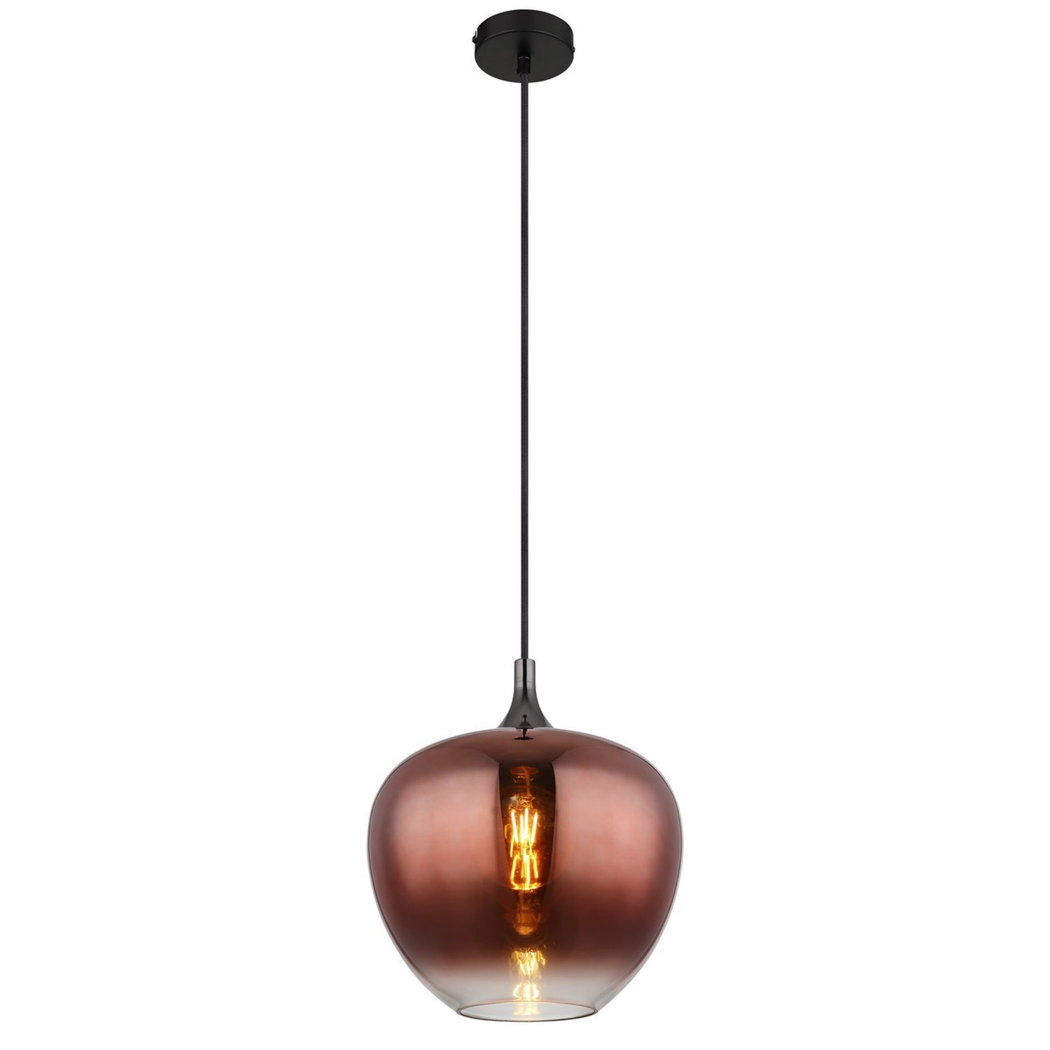 Globo Lighting Maxy Pendant Light Black
