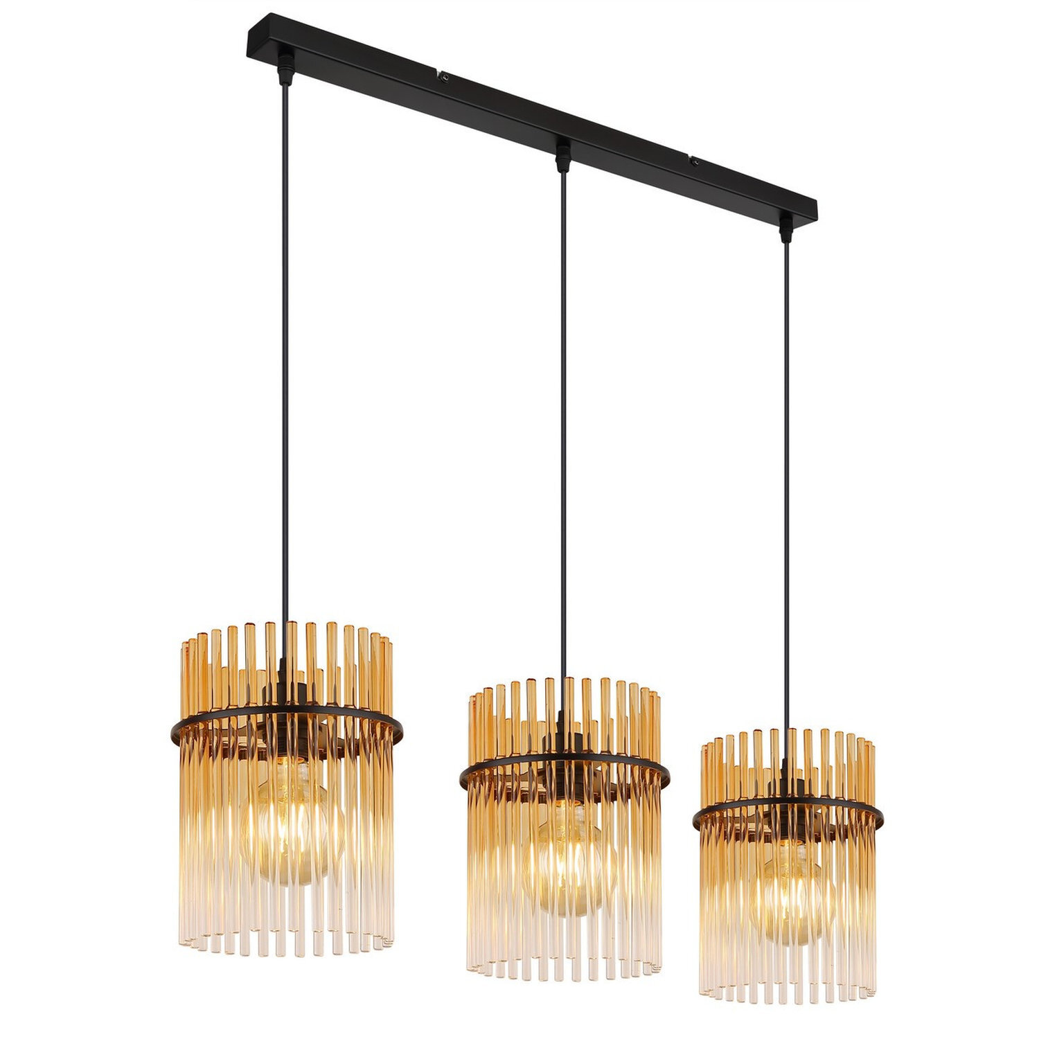 Globo Lighting Gorley Pendant Light Black