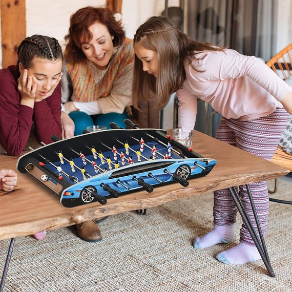 HOMCOM Table top Football Gaming Table
