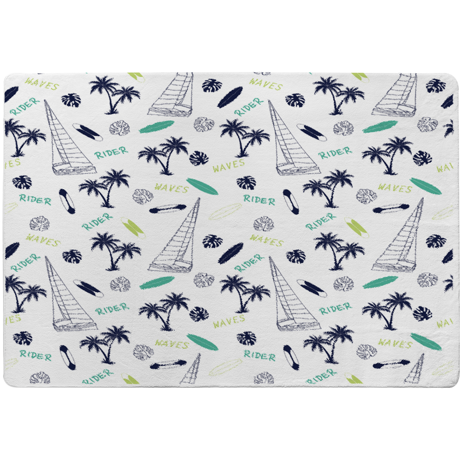 Waves Rider Rug