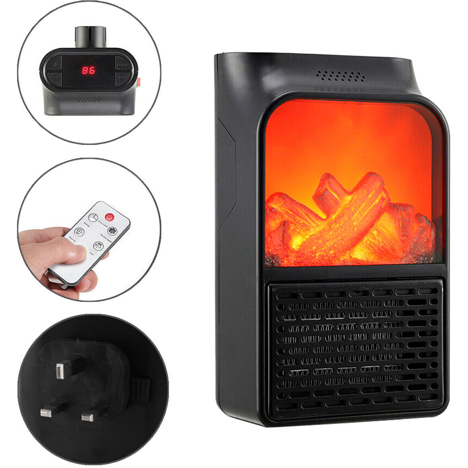 900W Tabletop Ceramic Electric Heater