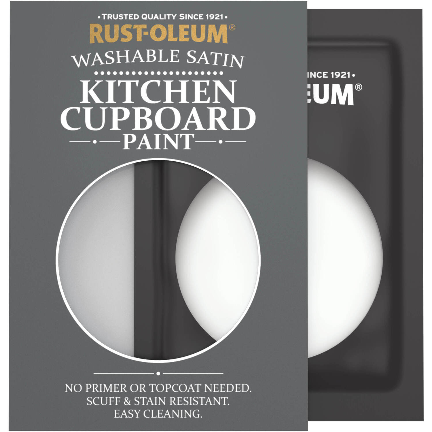 Rust-Oleum Kitchen Cupboard Satin Finish Tester Sachet - Moonstone 10ml - Moonstone