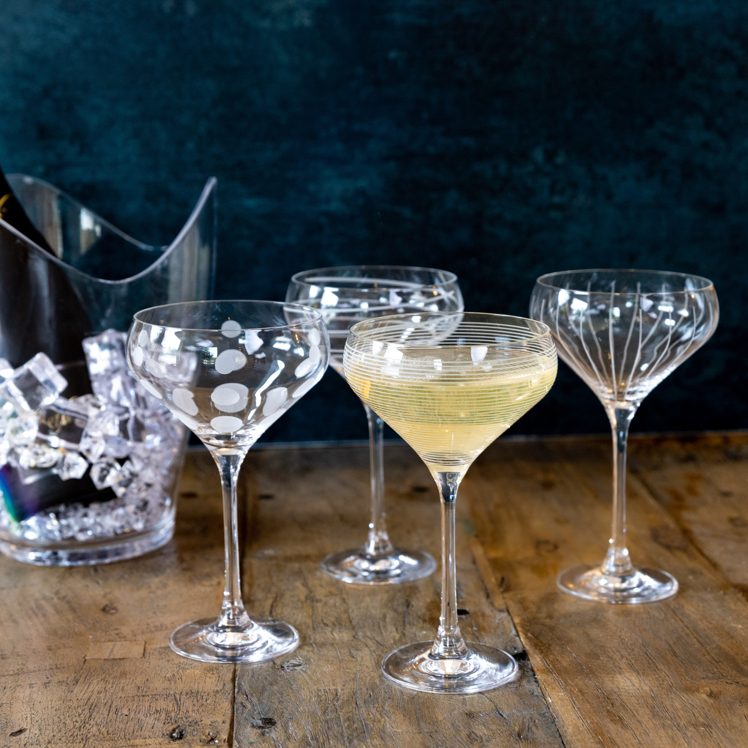 Image of Mikasa Champagne Glasses 4 x 400ml&hellip;