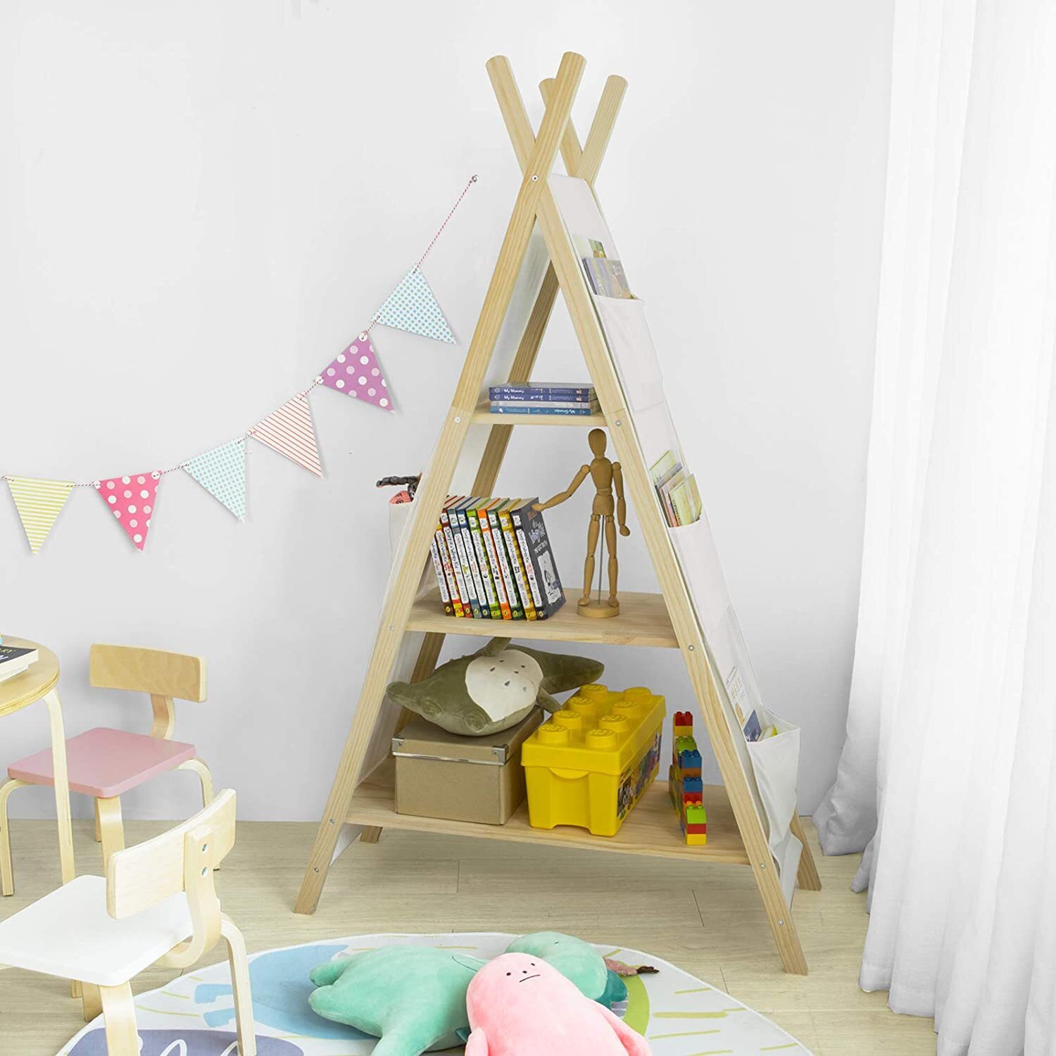 Triangular Craft Storage Triangular Kids Storage