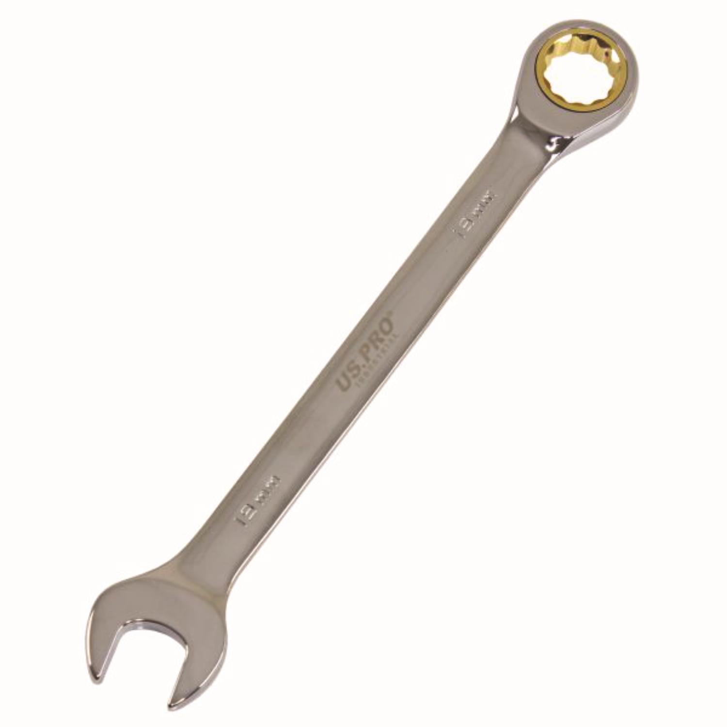 thumbnail image 2 of US PRO INDUSTRIAL 12pc Metric Extra Long Combination Spanner Set - 8mm To 19mm (Model 3595) 2 of 5
