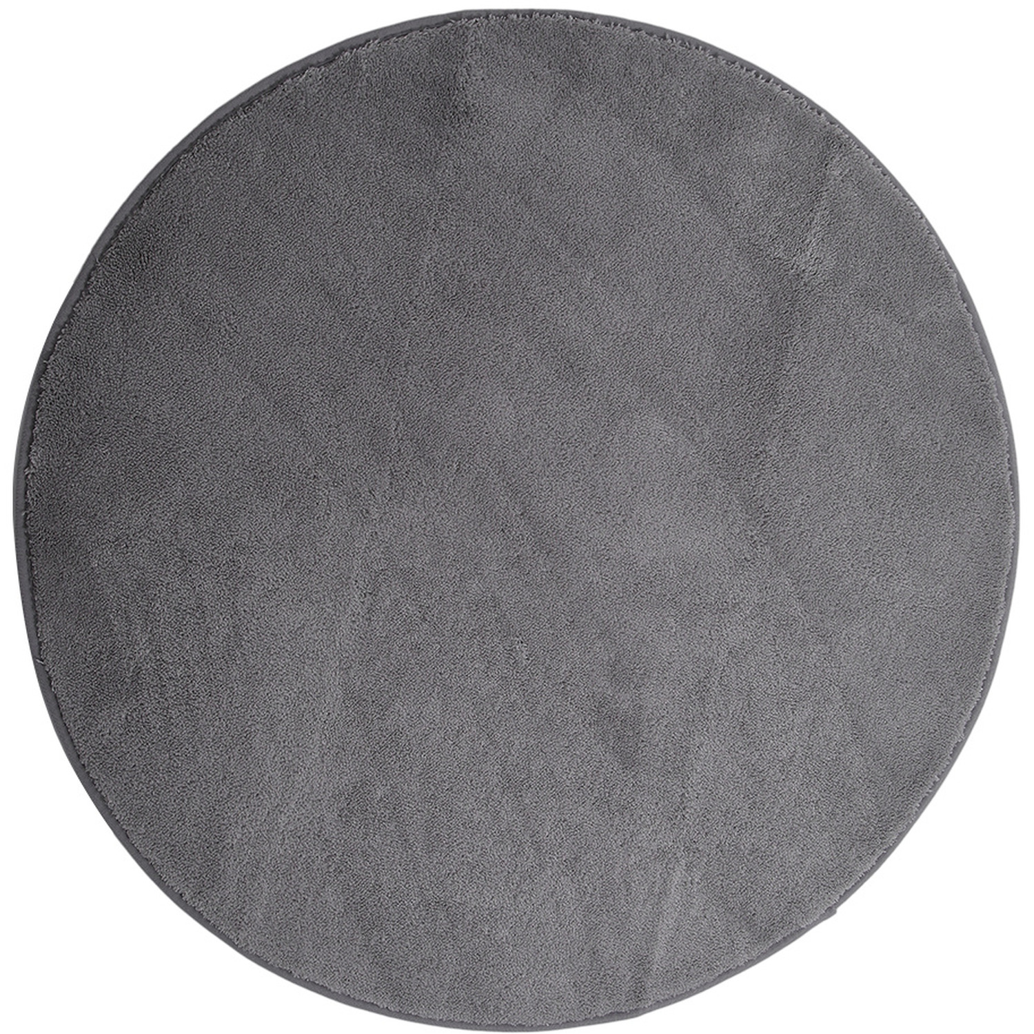 Round Area Rug For Kids Room - Grey