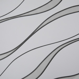 9M Peel-And-Stick Wave Striped Fabric Wallpaper for Living Room, Bedroom