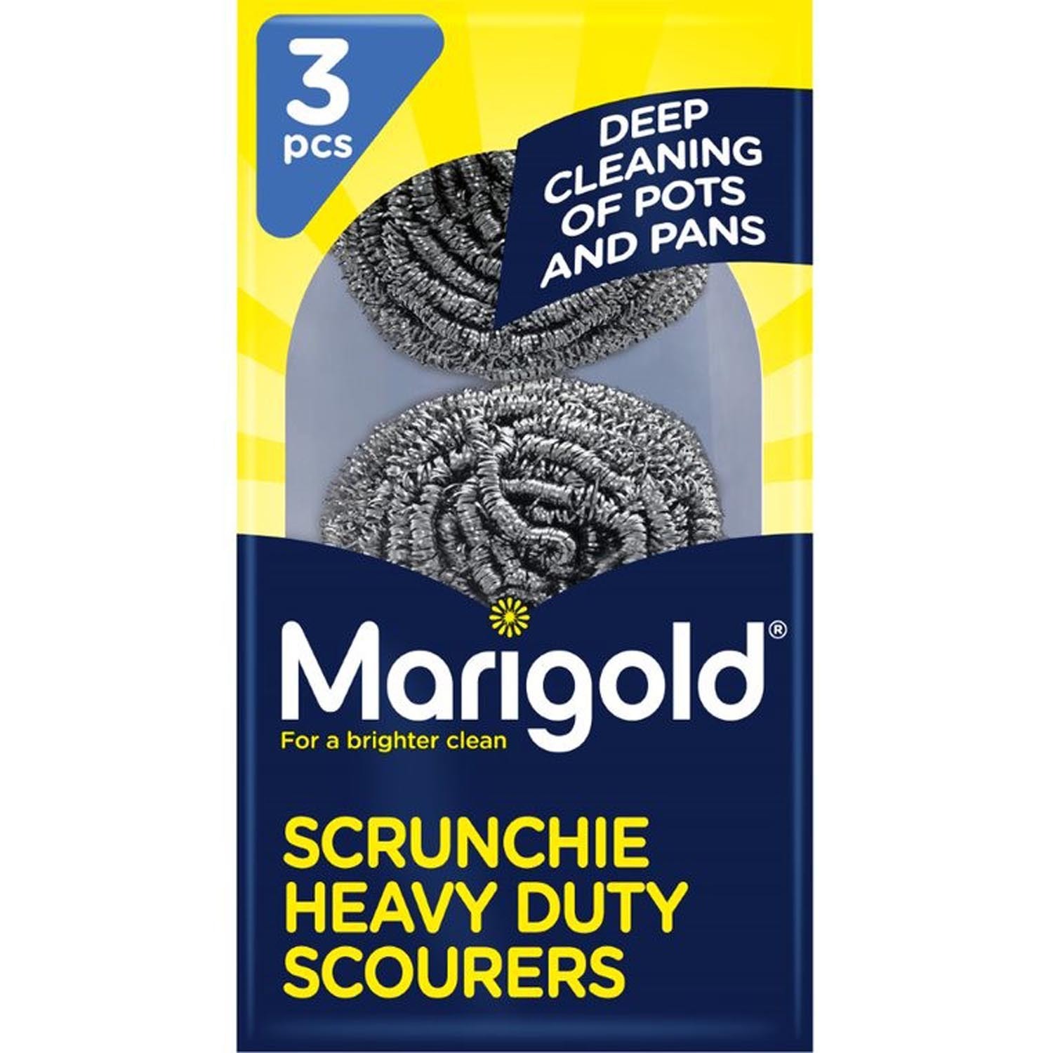 Image of Marigold Scrunchie Tough Scourers