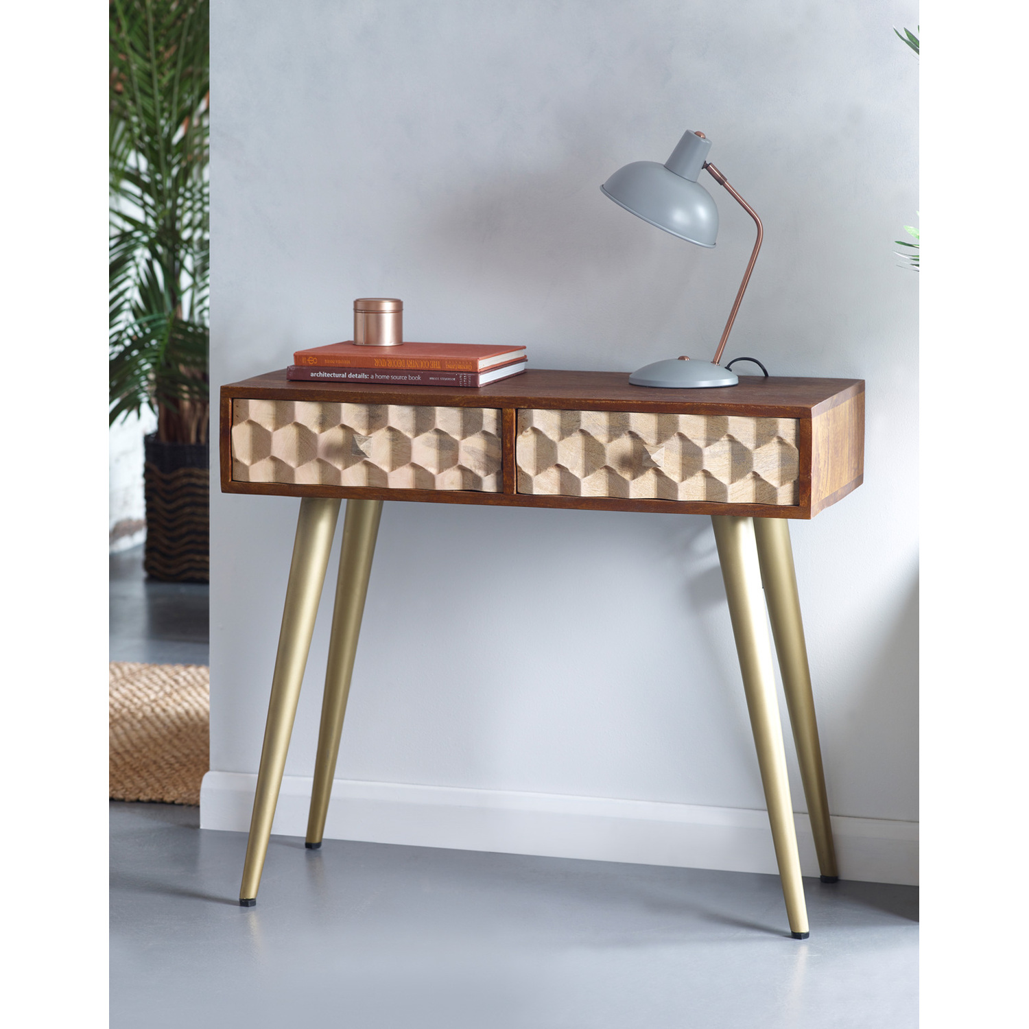 Edison Modern Console TableDesk