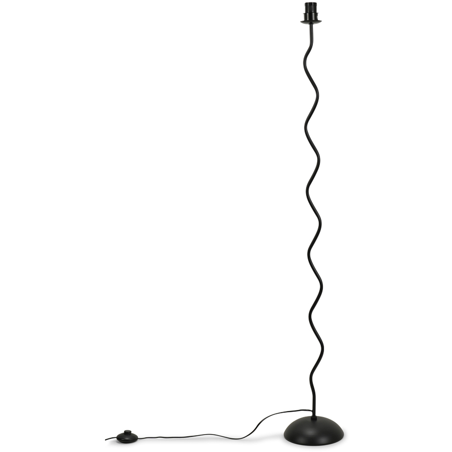 Image of Wiggle Floor Lamp Base - Black