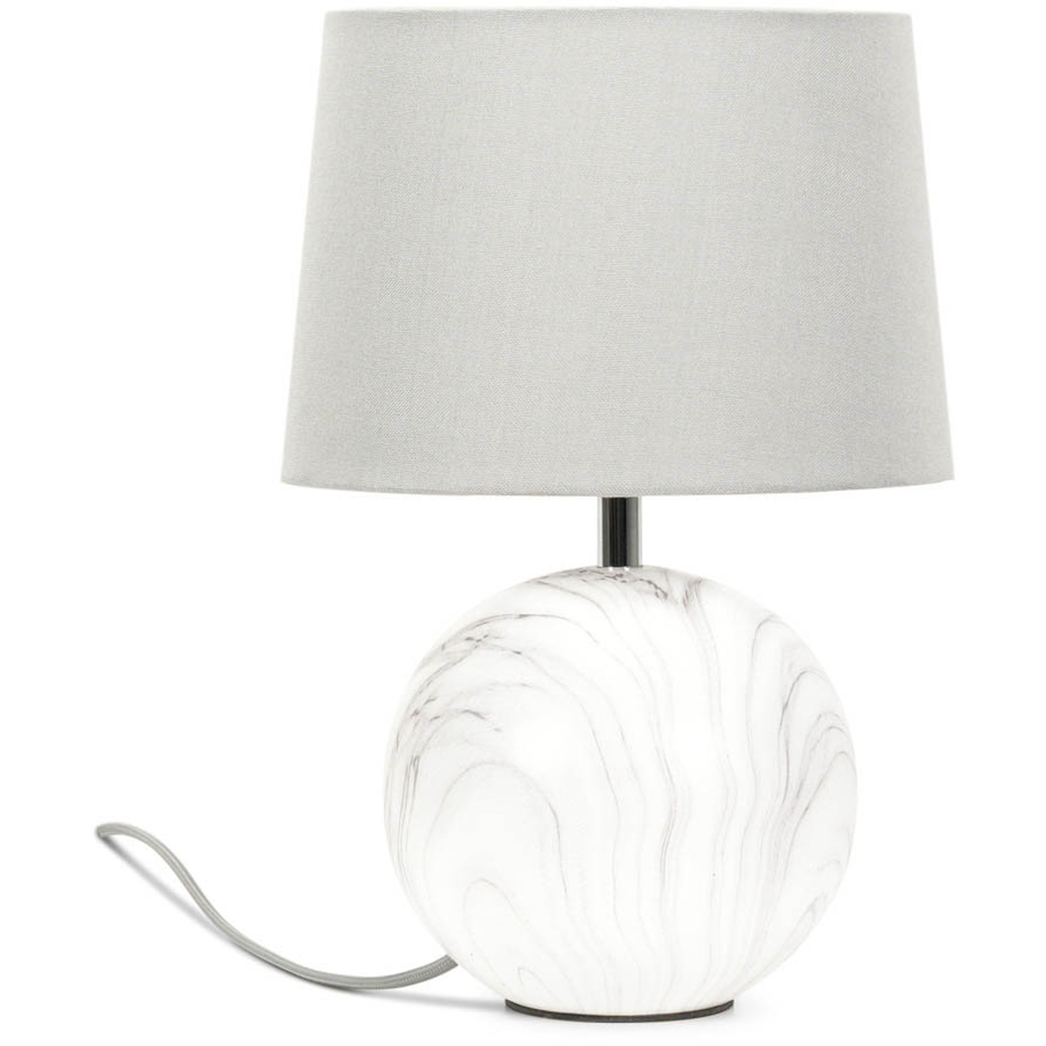 Image of Connie Ceramic Table Lamp - Grey